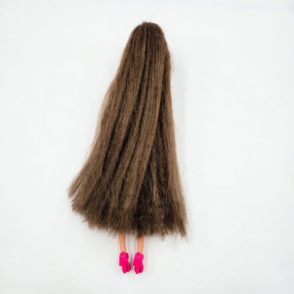 Totally Hair Barbie Doll Brunette 1991 1117 Mattel Read - Picture 16 of 16